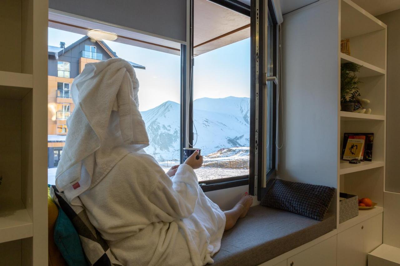 Apartamento Crystal Deluxe, Four Seasons F2, New Gudauri Exterior foto